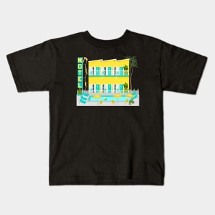 Vintage motel Kids T-Shirt